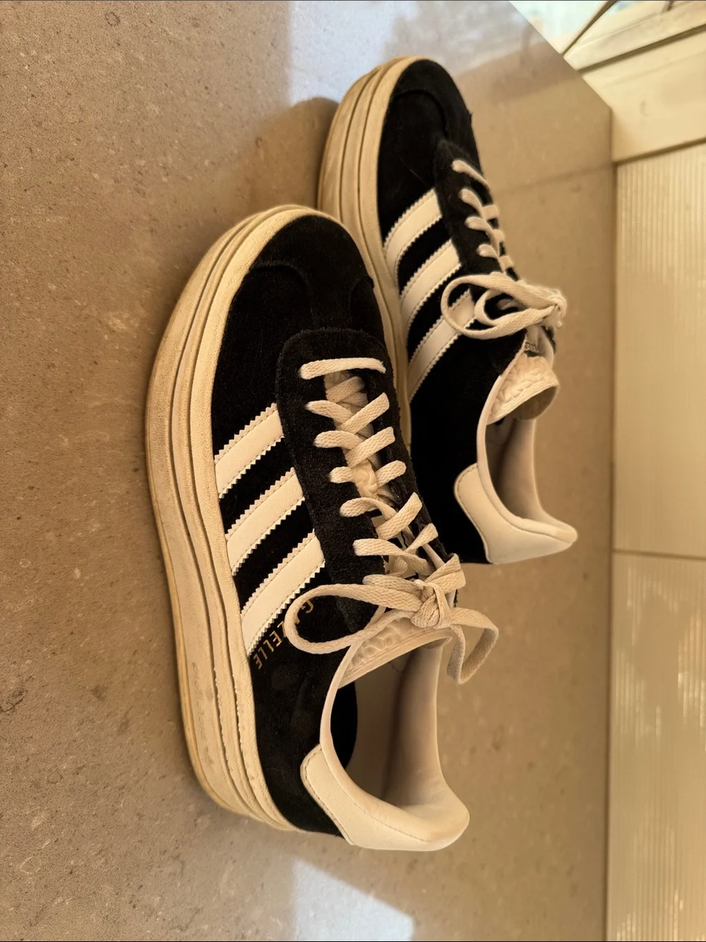 adidas Gazelle Suede Platform Sneakers